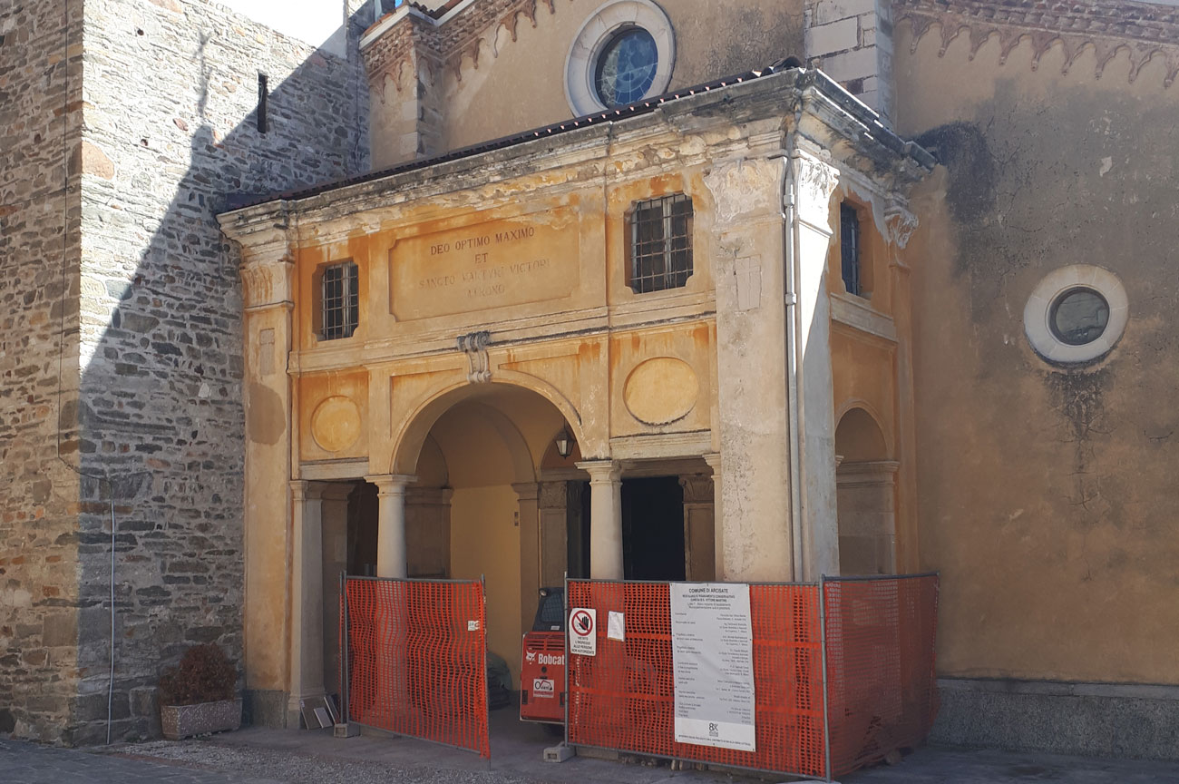Chiesa San Vittore Arcisate: restauro e risanamento conservativo